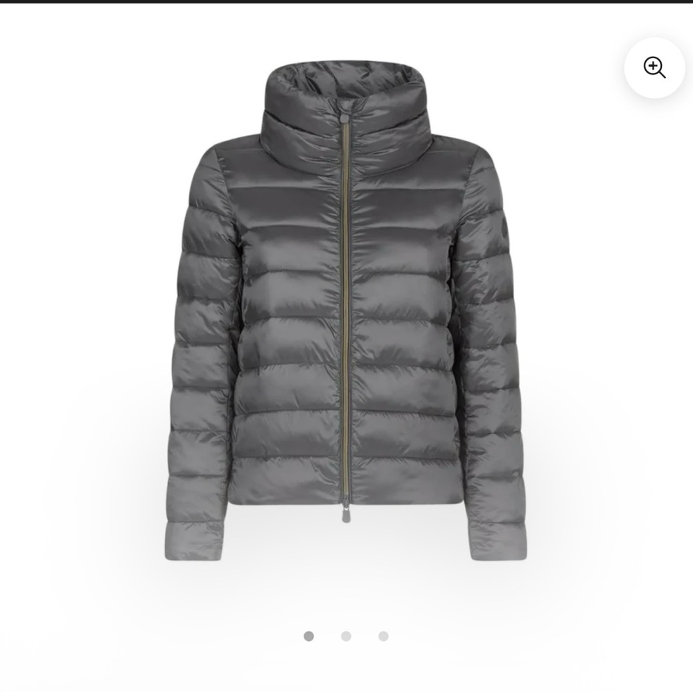 SAVE THE DUCK Women's Quilted Puff Jacket in Dark Brown - Picture 5 of 8